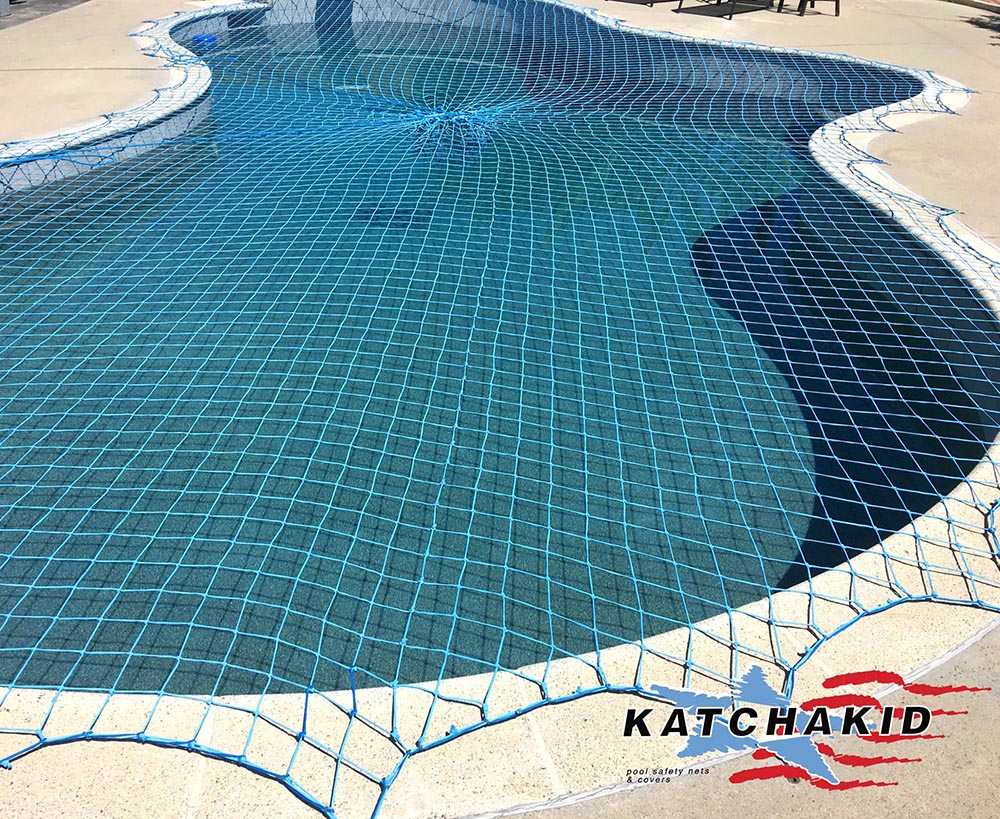 Pool Safety Net  The Original Katchakid Pool Net Cover