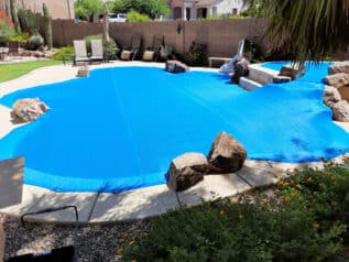Read more about the article Mesh vs. Vinyl Pool Covers: Why We Think Mesh Takes the Win