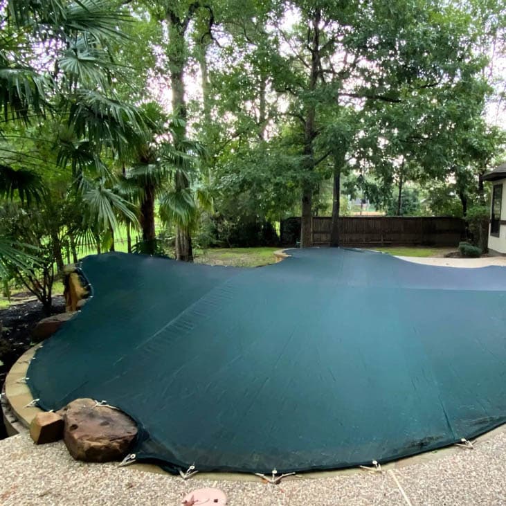 Protect Your Child Safety Swimming Pool Cover Leaf Net - China Pool Cover  and Swimming Pool Cover price