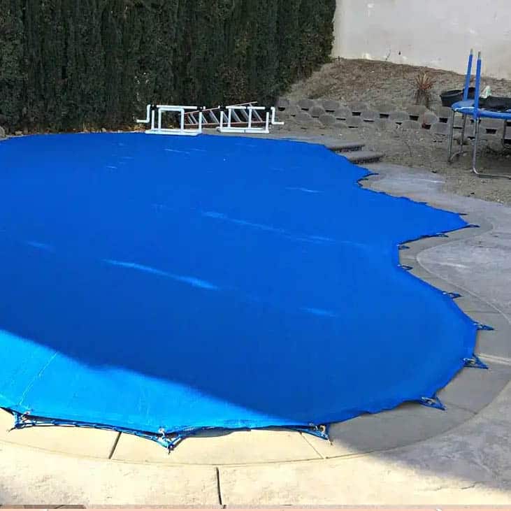 Pool Safety Net & Combination Pool Leaf Cover Duo