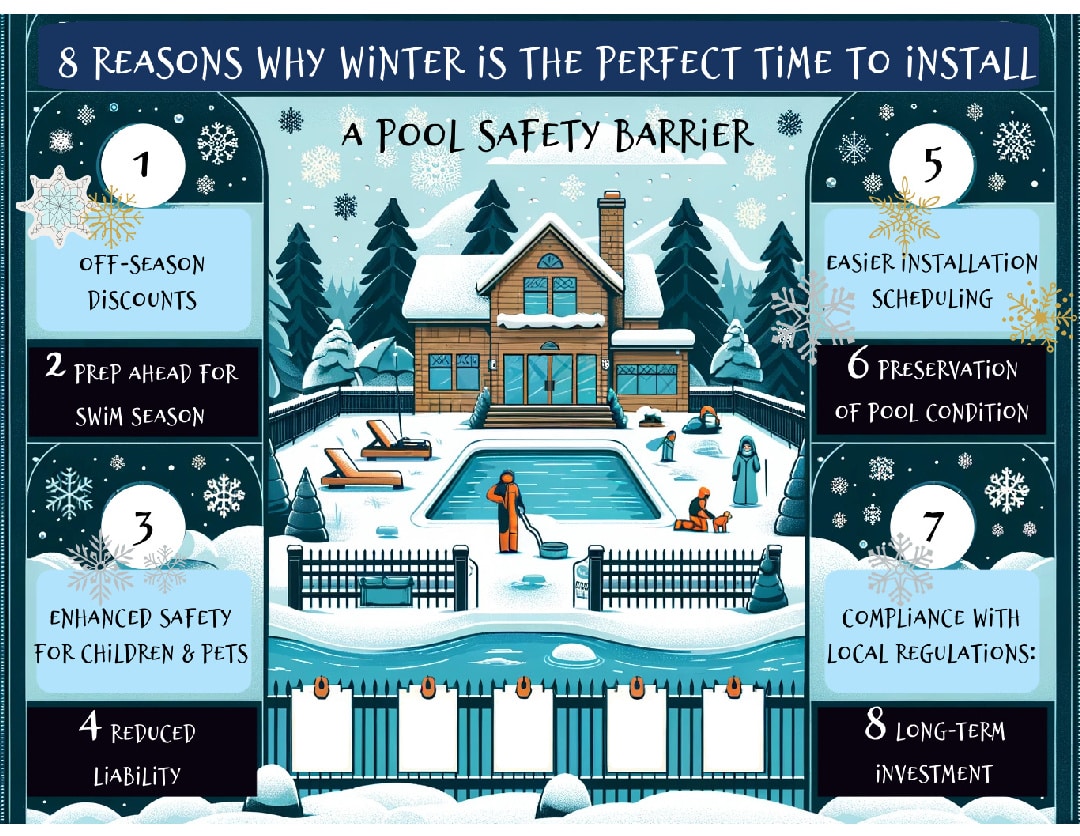 You are currently viewing Why Installing Pool Safety Barriers in Winter May be the Optimal Choice